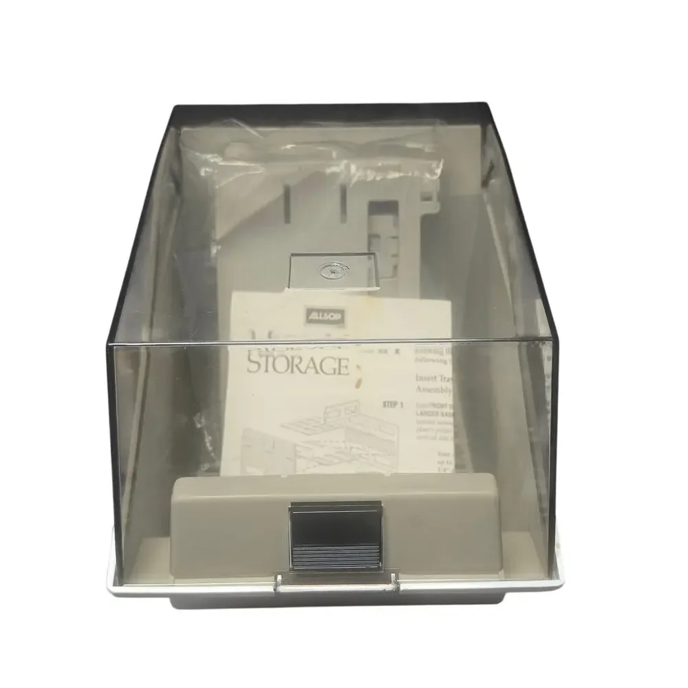 Allsop Media Storage Holder 5.25 Floppy Disk Media Mate CD Case Organizer